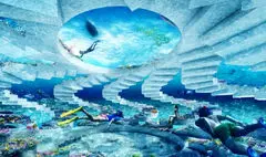 افتتاح پارک مجسمه‌های زیر آب در آمریکا | پروژه‌ای که به حیات‌ وحش آسیب نمی‌زند