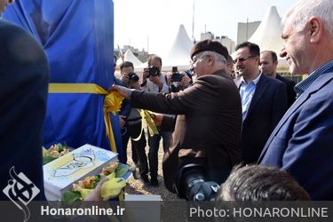 آیین گشایش نهمین سمپوزیوم بین‌المللی مجسمه‌سازی تهران