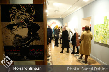 نمایشگاه نقاشی های علیرضا مجابی در خانه هنرمندان