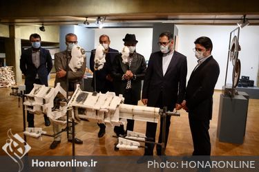 افتتاحیه یازدهمین دوسالانه ملی سرامیک ایران در فرهنگسرای نیاوران
