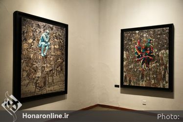 مراسم افتتاحیه نمایشگاه مروری بر آثار و زندگی علی اکبر صادقی در موزه هنرهاي معاصر