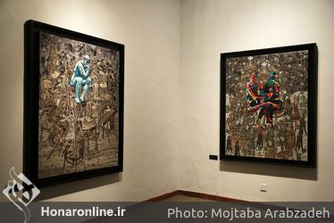 مراسم افتتاحیه نمایشگاه مروری بر آثار و زندگی علی اکبر صادقی در موزه هنرهاي معاصر