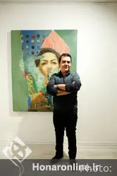 افتتاحیه ی نمایشگاه نقاشی عیسی جباری ممقانی در گالری ساربان