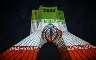 French Artist Lights Up Tehran’s Azadi Tower