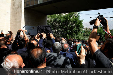 مراسم تشییع پیکر حجت‌الاسلام سید محمود دعایی