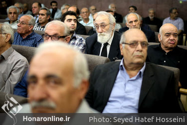 مراسم یادبود "عزت الله انتظامی" در مسجد جامع شهرک غرب