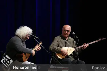 اجرای ارکان اوگر و اسماعیل حکی در سی و سومین جشنواره موسیقی فجر