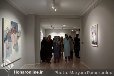 نمایشگاه نقاشی ژیلا کامیاب در گالری ساربان