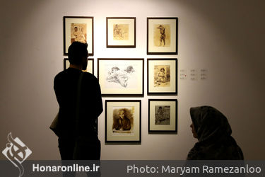 نمایشگاه نقاشی‌های غلامحسین سهرابی در گالری شیرین 2