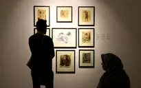 نمایشگاه نقاشی‌های غلامحسین سهرابی در گالری شیرین 2