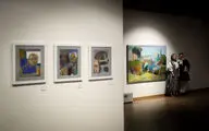  نمایشگاه نقاشی مرضیه میرجعفری در گالری آس