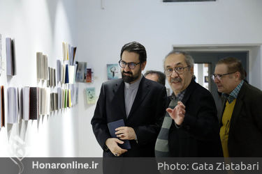 بازدید معاون هنری وزارت فرهنگ و ارشاد اسلامی از نمایشگاه سرو نقره ای