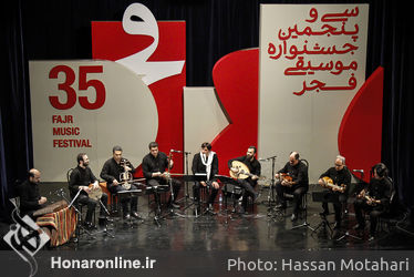 کنسرت گروه موسیقی همنوازان وداد و همنوازان فاخته در سی و پنجمین جشنواره موسیقی فجر