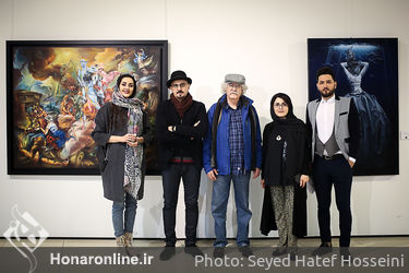 افتتاحیه نمایشگاه گروهی حجم و نقاشی با عوان "ذهن و احساس" در گالری پردیس ملت