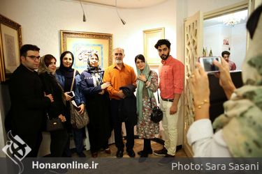 نمایشگاه آثار علی اشرف صندوق آبادی در گالری ترانه باران