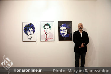 نمایشگاه پوستر آرش تنهایی در گالری دنا