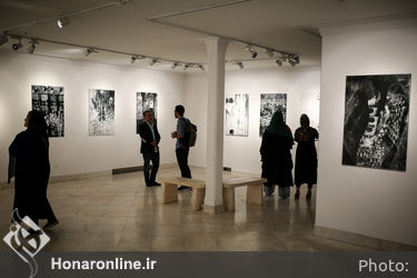 افتتاحیه نمایشگاه نقاشی دیجیتال آزاده تیموریان در گالری خط سفید