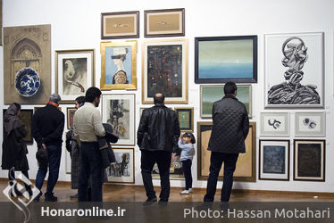  دهمین دوره فروش بزرگ آثار تجسمی "هفت نگاه" در فرهنگسرای نیاوران