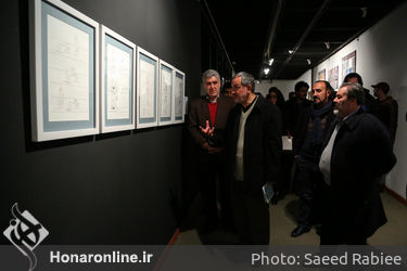 بازدید احمد مسجدجامعی از نهمین جشنواره هنرهای تجسمی فجر‎