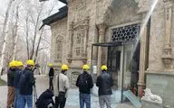 سه عمارت مجموعه تاریخی سعدآباد در وضعیت قرمز
