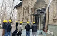 سه عمارت مجموعه تاریخی سعدآباد در وضعیت قرمز