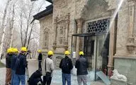 سه عمارت مجموعه تاریخی سعدآباد در وضعیت قرمز