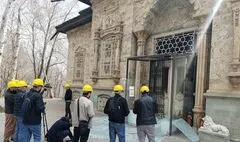 سه عمارت مجموعه تاریخی سعدآباد در وضعیت قرمز