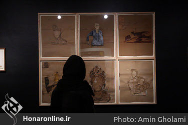 نمایشگاه نقاشی مجتبی امینی در گالری محسن