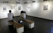 نمایشگاه طراحی مجتبی یدالهی در گالری سیحون
