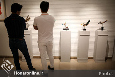 نمایشگاه آثاری از مهدی سحابی در گالری آتبین