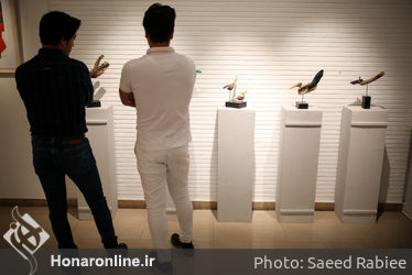 نمایشگاه آثاری از مهدی سحابی در گالری آتبین