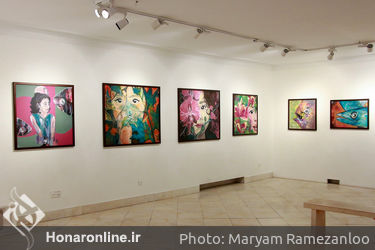 نمایشگاه نقاشی علی حدادی در گالری خط سفید 