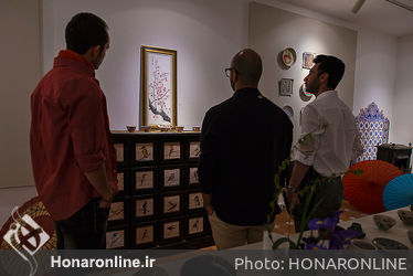 نمایشگاه آثار نقاشی و سرامیک چیبا میاماتو در خانه سرامیک فرزانه 
