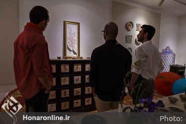 نمایشگاه آثار نقاشی و سرامیک چیبا میاماتو در خانه سرامیک فرزانه 