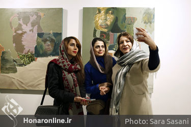 افتتاحیه ی نمایشگاه نقاشی عیسی جباری ممقانی در گالری ساربان