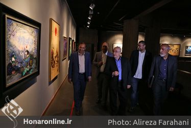 نمایشگاه آثار ناصر اویسی در موزه هنرهای معاصر