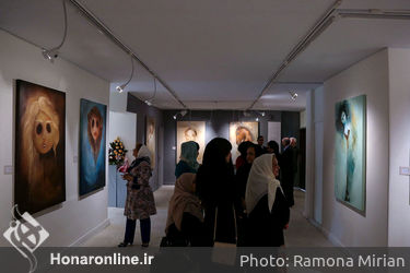 نمایشگاه نقاشی های مهناز بهرام نیا در گالری نگر