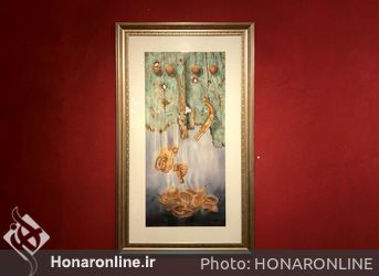 نمایشگاه آثار نقاشی آبرنگ نگاران ایران در گالری لاله