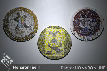 نمایشگاه نقاشی حسنا کارنما در گالری ثالث