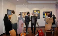نمایشگاه نقاشی ساناز افشاری در گالری آیریک