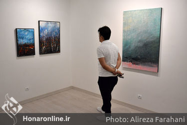 نمایشگاه نقاشی های سامان فرهنگی در گالری دید