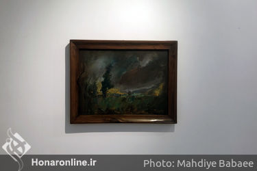 نمایشگاه نقاشی ابراهیم اکبری‌گرز در گالری هفت ثمر
