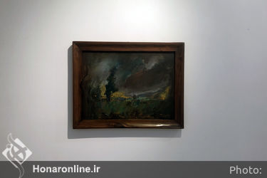نمایشگاه نقاشی ابراهیم اکبری‌گرز در گالری هفت ثمر