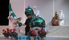 اجرای نمایش «اولین بازی» در پیاده‌روی اربعین