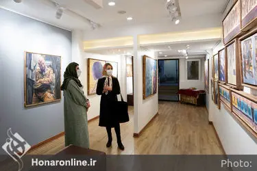 نمایشگاه نقاشی آرمین ابراهیم پور در گالری بهارک