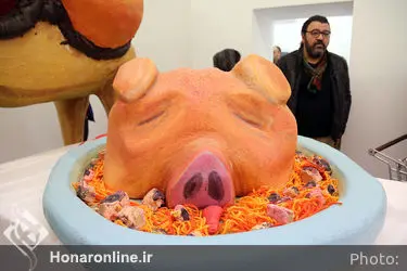 افتتاحیه نمایشگاه آثار رامتین زاد در گالری اعتماد