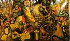 معنای نوستالژیکی از هنر متعهد را به نمایش گذاشتیم/ هنرهای ارزشی، اعتبار مکتب هنری ما محسوب می شوند