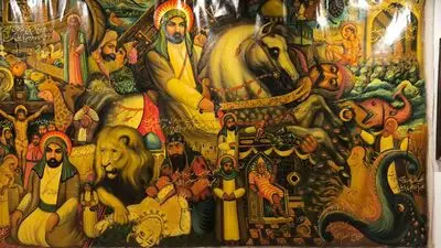معنای نوستالژیکی از هنر متعهد را به نمایش گذاشتیم/ هنرهای ارزشی، اعتبار مکتب هنری ما محسوب می شوند
