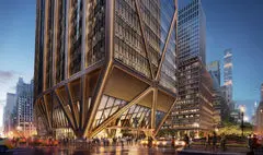 طراحی معماری آسمانخراش جدید نیویورک برای سلامتی و مهمان‌نوازی