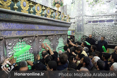مراسم اربعین حسینی در حرم مطهر حضرت عبدالعظیم حسنی(ع)‎